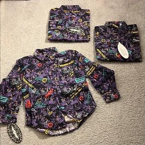 Kids Graphic Paramount Shirt - Purple